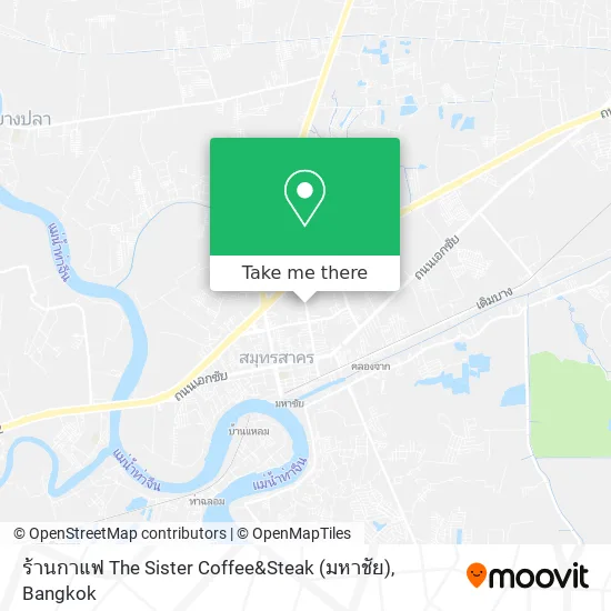 ร้านกาแฟ The Sister Coffee&Steak (มหาชัย) map