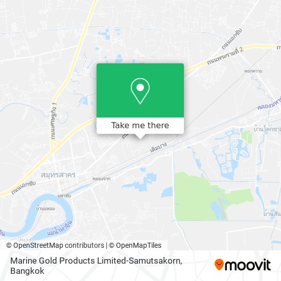 Marine Gold Products Limited-Samutsakorn map
