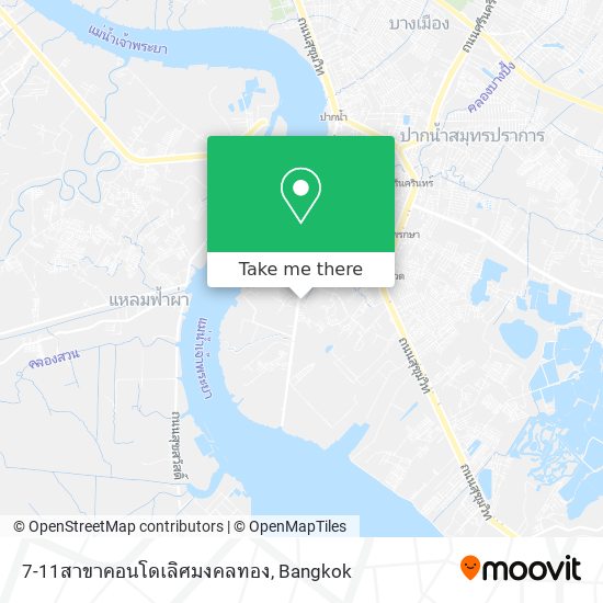 7-11สาขาคอนโดเลิศมงคลทอง map