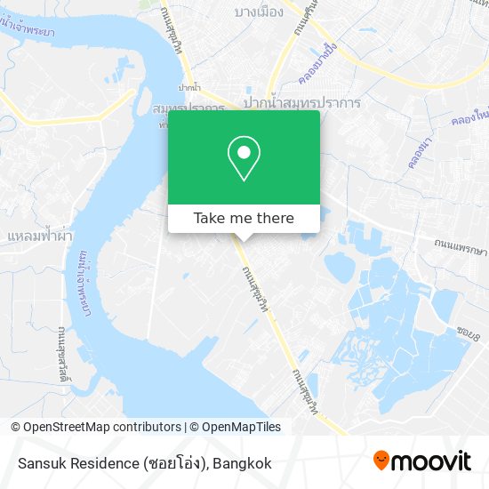 Sansuk Residence (ซอยโอ่ง) map
