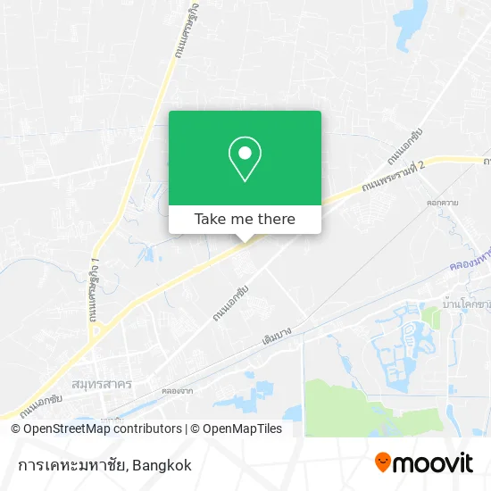 การเคหะมหาชัย map