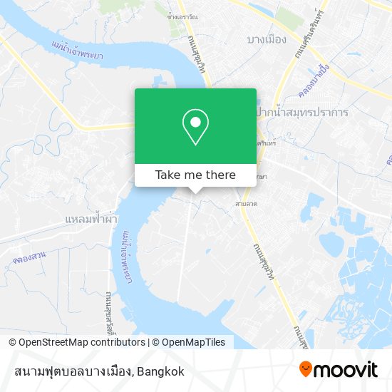 สนามฟุตบอลบางเมือง map