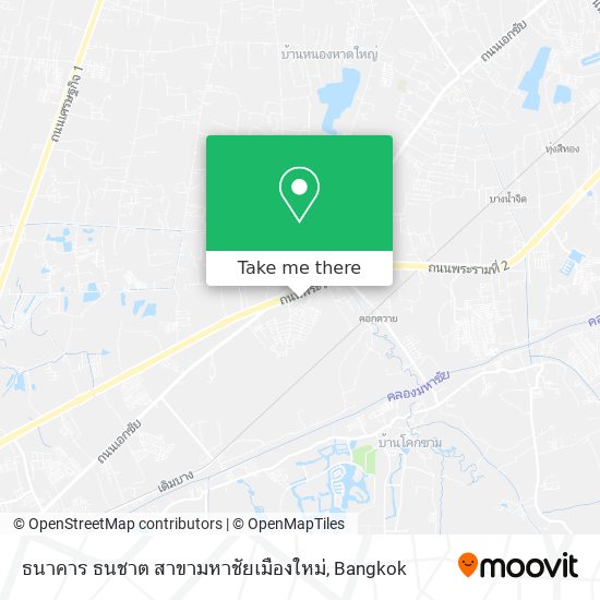 ธนาคาร  ธนชาต สาขามหาชัยเมืองใหม่ map