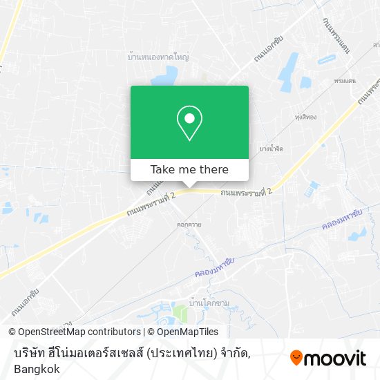 บริษัท ฮีโน่มอเตอร์สเซลส์ (ประเทศไทย) จำกัด map