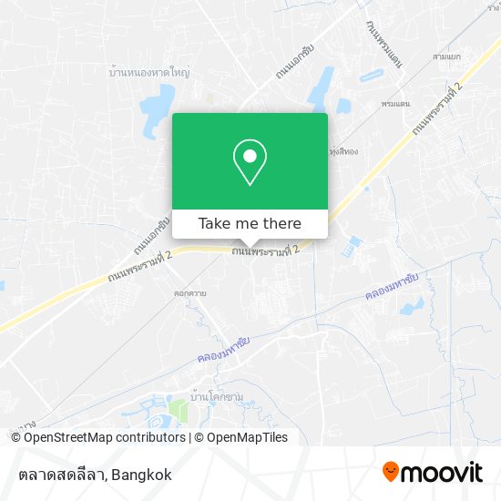 ตลาดสดลีลา map