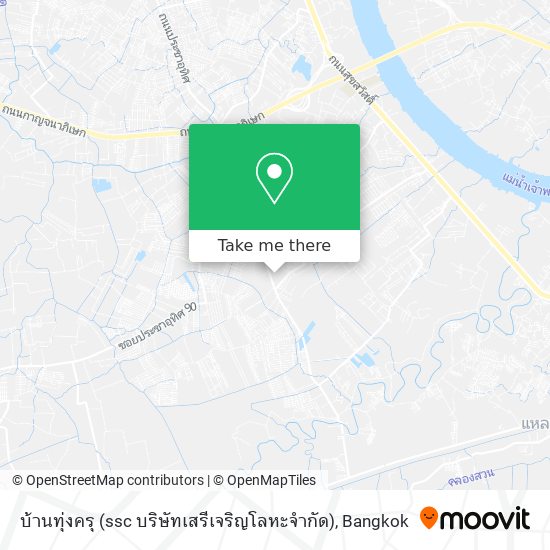 บ้านทุ่งครุ (ssc บริษัทเสรีเจริญโลหะจำกัด) map