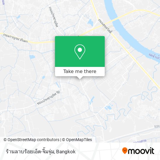 ร้านลาบร้อยเอ็ด-จิ้มจุ่ม map