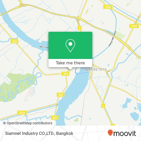 Siamnet Industry CO.,LTD. map