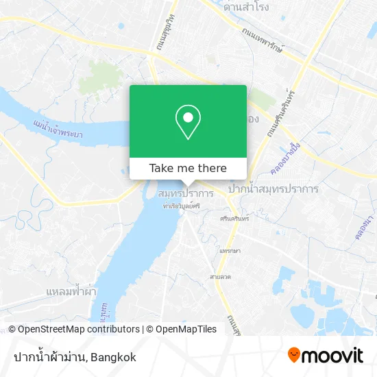 ปากน้ำผ้าม่าน map