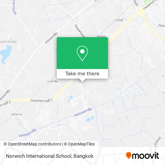 Norwich International School map