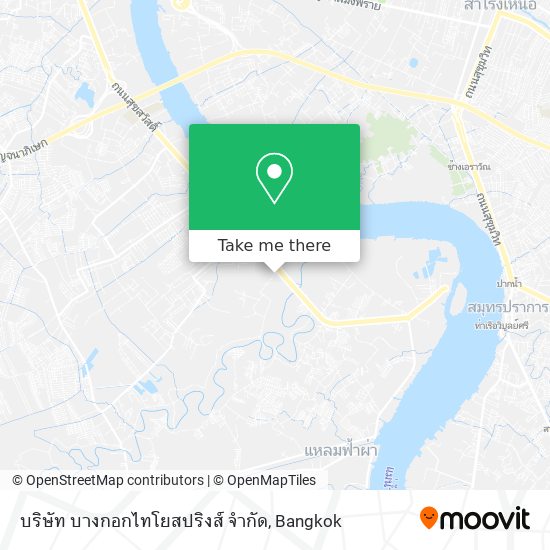 บริษัท บางกอกไทโยสปริงส์ จำกัด map