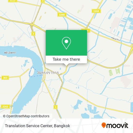Translation Service Center map