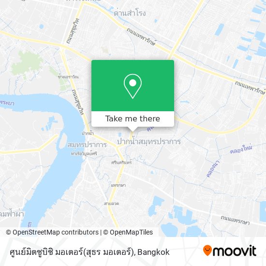 ศูนย์มิตซูบิซิ มอเตอร์(สุธร มอเตอร์) map