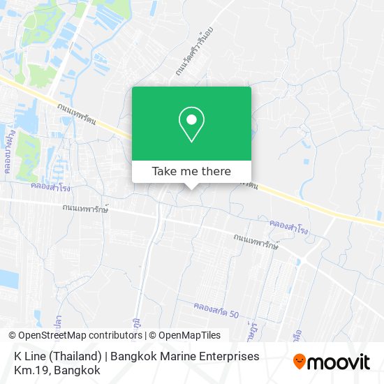 K Line (Thailand) | Bangkok Marine Enterprises Km.19 map