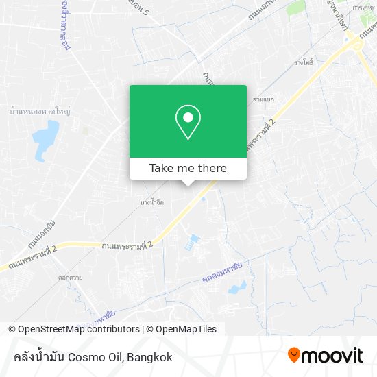 คลังน้ำมัน Cosmo  Oil map