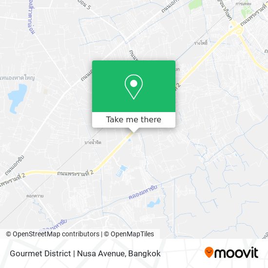 Gourmet District | Nusa Avenue map