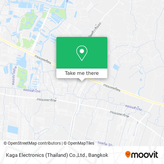 Kaga Electronics (Thailand) Co.,Ltd. map