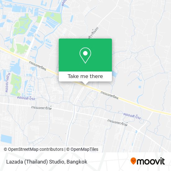 Lazada (Thailand) Studio map