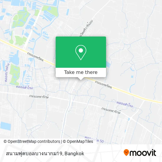 สนามฟุตบอลบางนากม19 map