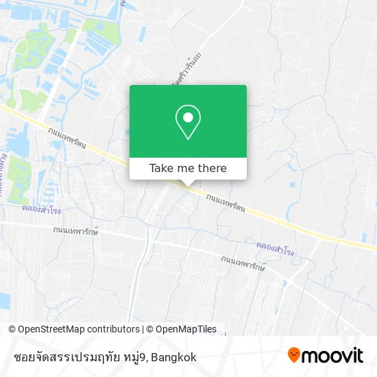 ซอยจัดสรรเปรมฤทัย หมู่9 map