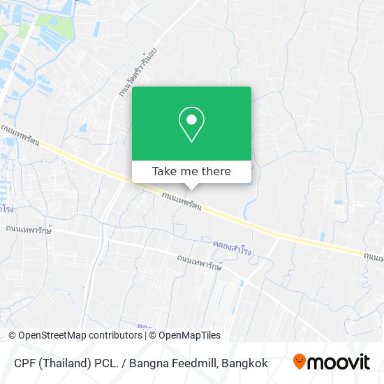 CPF (Thailand) PCL. / Bangna Feedmill map
