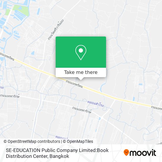 SE-EDUCATION Public Company Limited:Book Distribution Center map