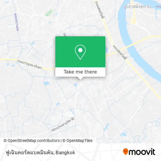 ฟู่เฉินคอร์ดแบดมินตัน map