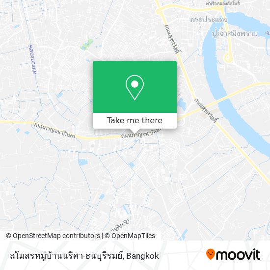 สโมสรหมู่บ้านนริศา-ธนบุรีรมย์ map