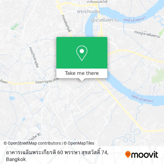 อาคารเฉลิมพระเกียรติ 60 พรรษา สุขสวัสดิ์ 74 map