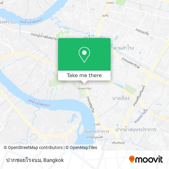 ปากซอยโรงนม map