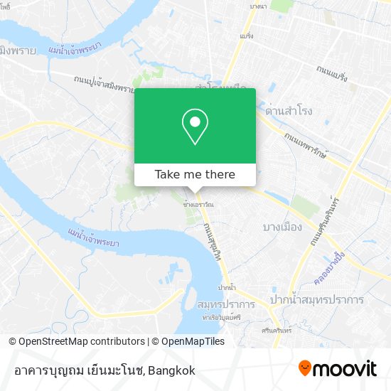 อาคารบุญถม เย็นมะโนช map