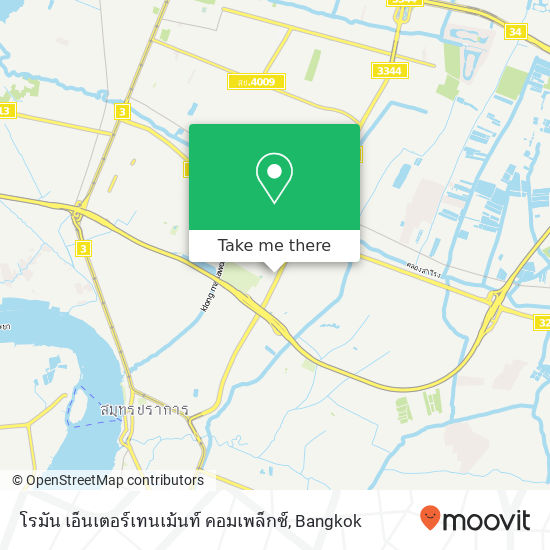 โรมัน เอ็นเตอร์เทนเม้นท์ คอมเพล็กซ์ map