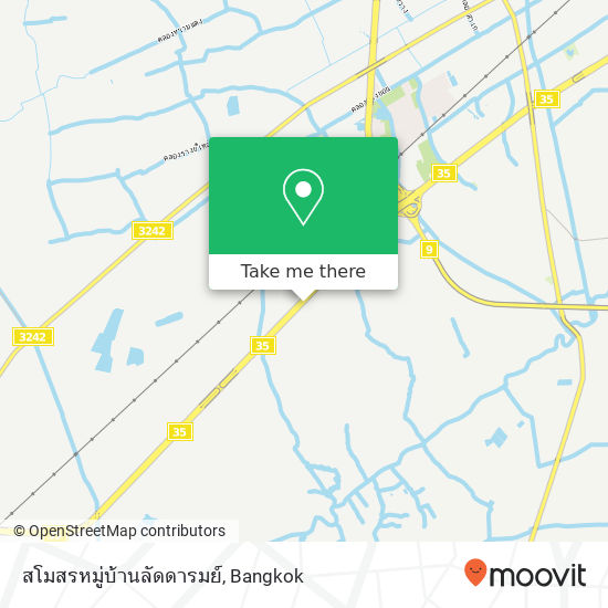 สโมสรหมู่บ้านลัดดารมย์ map