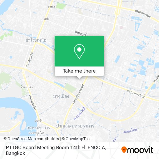 PTTGC Board Meeting Room 14th Fl. ENCO A map