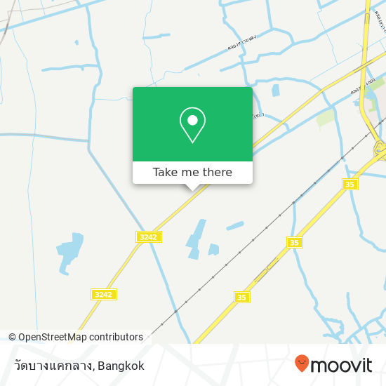 วัดบางแคกลาง map