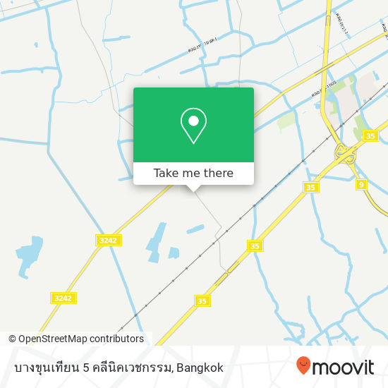 บางขุนเทียน 5 คลีนิคเวชกรรม map