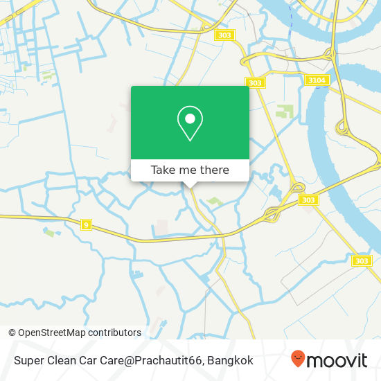Super Clean Car Care@Prachautit66 map