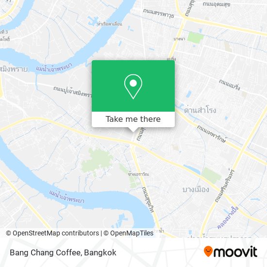 Bang Chang Coffee map