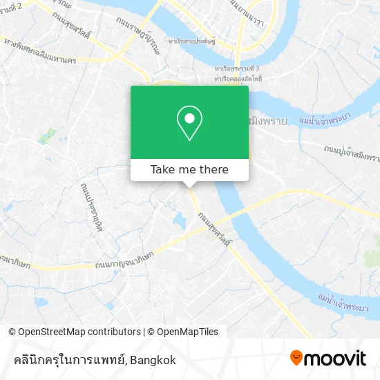 คลินิกครุในการแพทย์ map