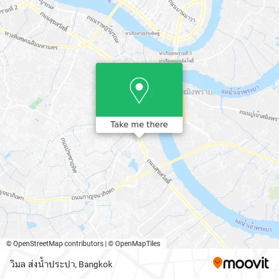 วิมล ส่งน้ำประปา map