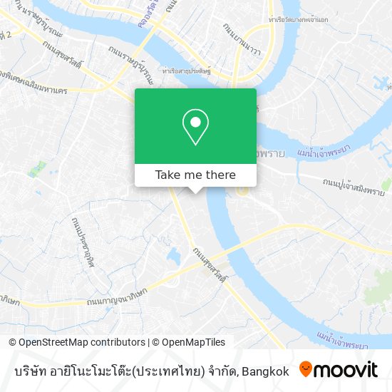 บริษัท อายิโนะโมะโต๊ะ(ประเทศไทย) จำกัด map