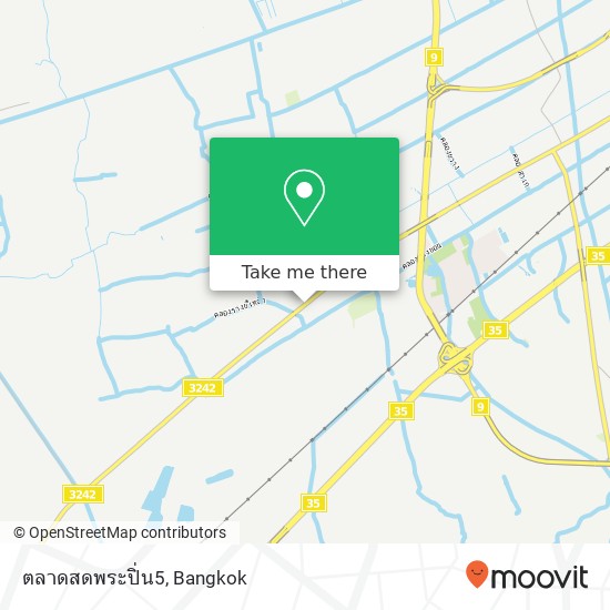 ตลาดสดพระปิ่น5 map