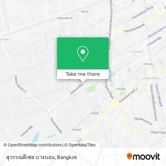 สุวรรณดีเซล บางบอน map