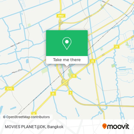 MOVIES PLANET@DK map