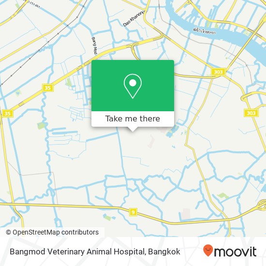 Bangmod Veterinary Animal Hospital map