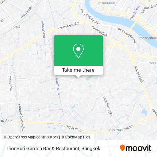 ThonBuri Garden Bar & Restaurant map