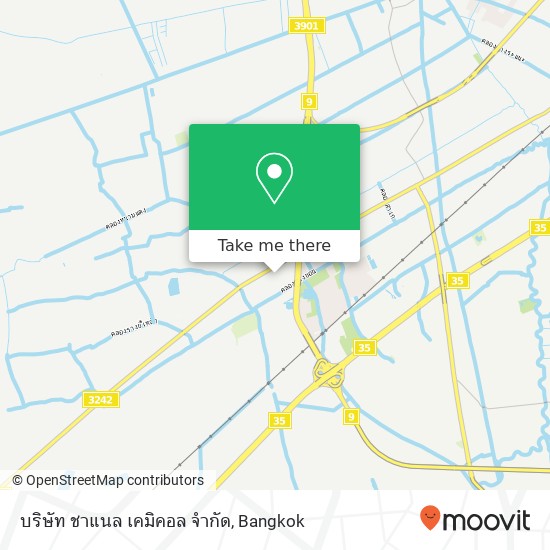 บริษัท ชาแนล เคมิคอล จำกัด map