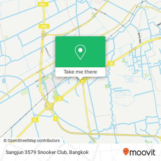 Sangjun 3579 Snooker Club map