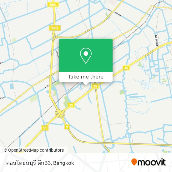 คอนโดธนบุรี ตึกB3 map