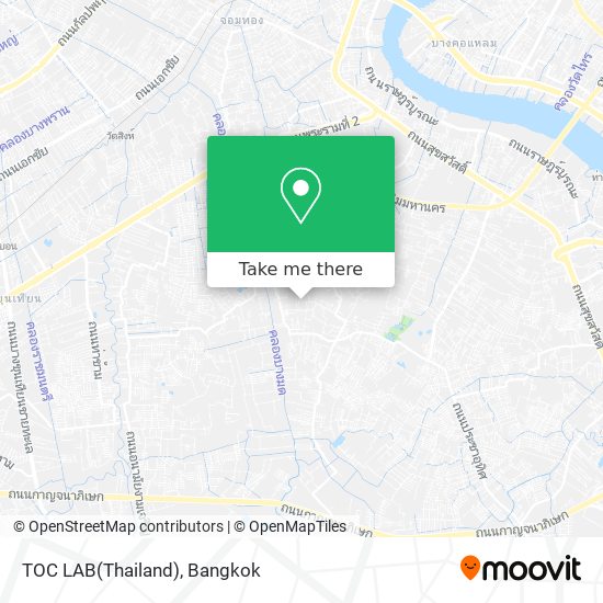 TOC LAB(Thailand) map